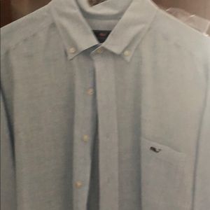 Vineyard vines striped linen shirt